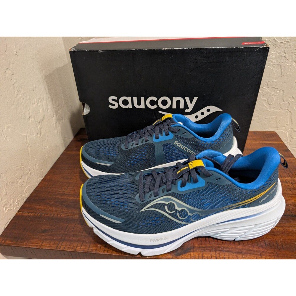 Men's Saucony Guide 18 - Navy Skydiver Men's 8 Eur 41